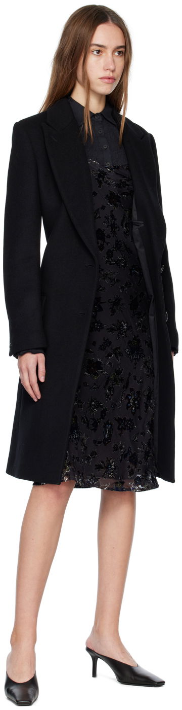 Kabáty rag & bone Rag & Bone Wooster Coat Čierna | WAW22H2036NA36, 3