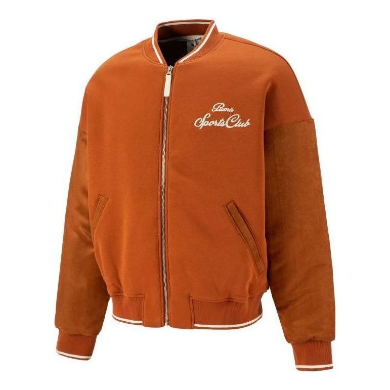 Bomber bunda Puma Select MMQ Baseball Jacket Oranžová | 539587-74, 0