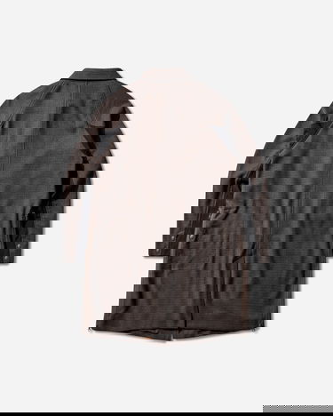 Kabáty Neighborhood GC Check Balcollar Coat Hnedá | 252TGNH-JKM02 BLUE×BROWN, 2