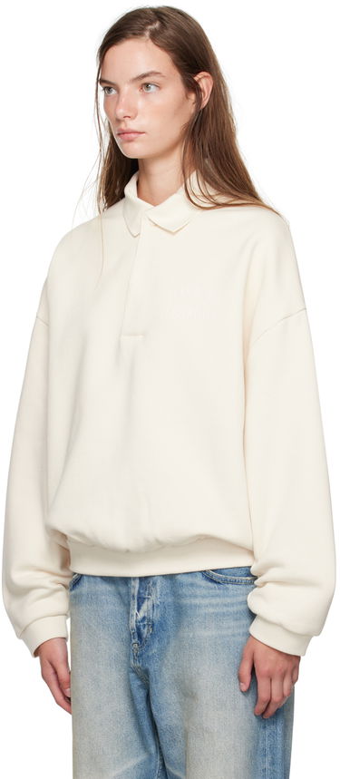 Mikina Fear of God ESSENTIALS Single-Button Polo Biela | 192BT244392F, 3