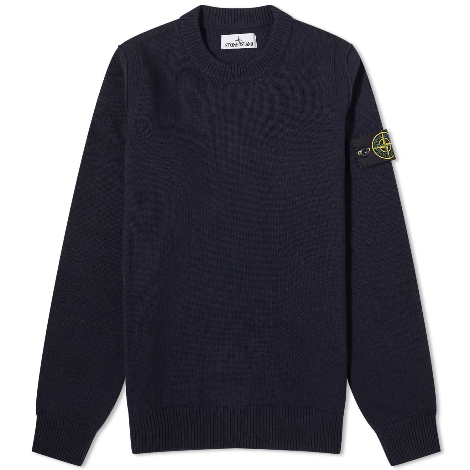 Sveter Stone Island Reverse Seam Lambswool Crewneck Navy | 7915508-A0020, 0