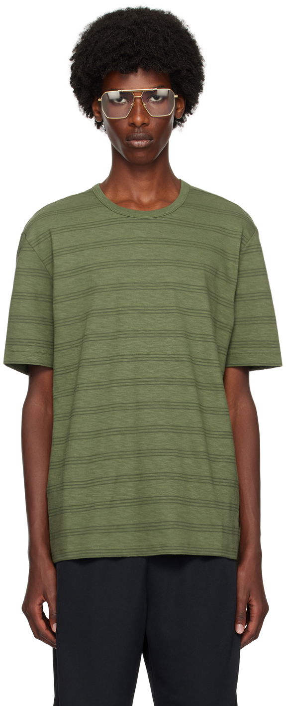 Tričko Paul Smith PS Paul Smith Striped Tee Zelené | M2R-012Z-N22121-34, 0