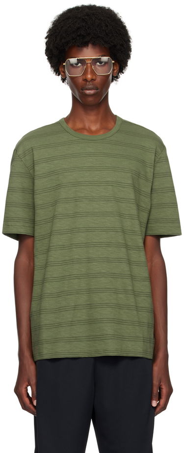 Tričko Paul Smith PS Paul Smith Striped Tee Zelené | M2R-012Z-N22121-34, 0