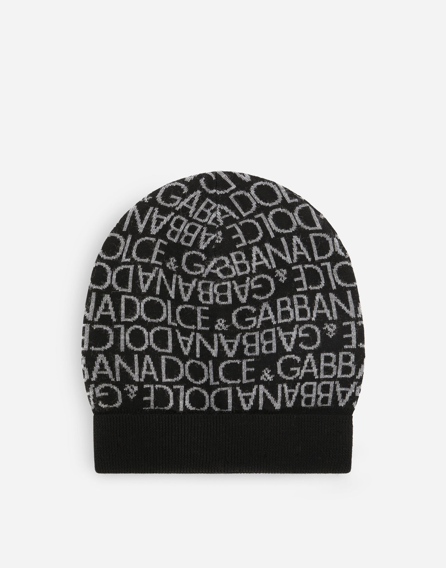 Kulicha Dolce & Gabbana Dolce & Gabbana Jacquard Knit Hat Čierna | LBKHA4JCVQ5S9000, 0