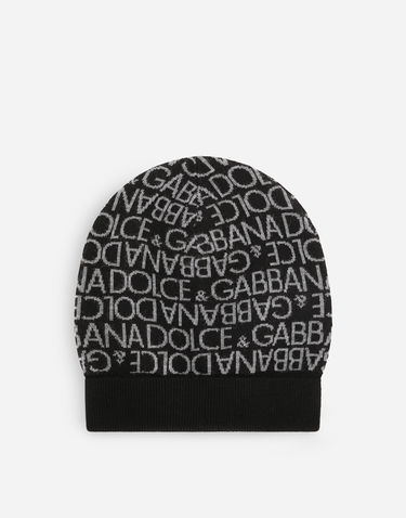Kulicha Dolce & Gabbana Dolce & Gabbana Jacquard Knit Hat Čierna | LBKHA4JCVQ5S9000, 0