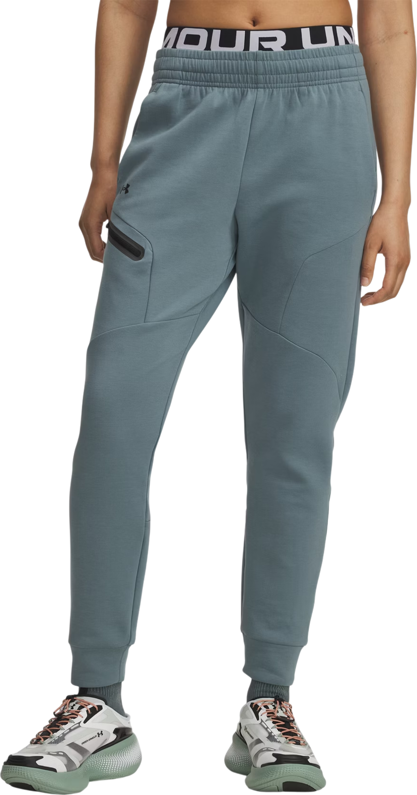 Tepláky Under Armour Unstoppable Fleece Pant Tyrkysová | 1379846-587