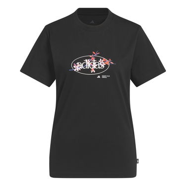 Tričko adidas Performance Floral Graphic T-Shirt Čierna | JP0115, 0