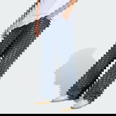 Džínsy adidas Performance Denim Loose Monogram Pants Modrá | KD0399, 0