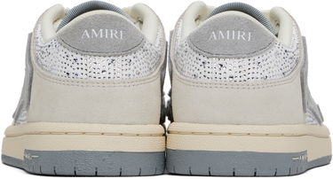 Tenisky a topánky AMIRI Crystal Suede Skel Top Low Biela | AWFOSR1091, 1