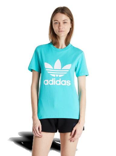 Tričko adidas Originals Trefoil Tee Tyrkysová | HE6869