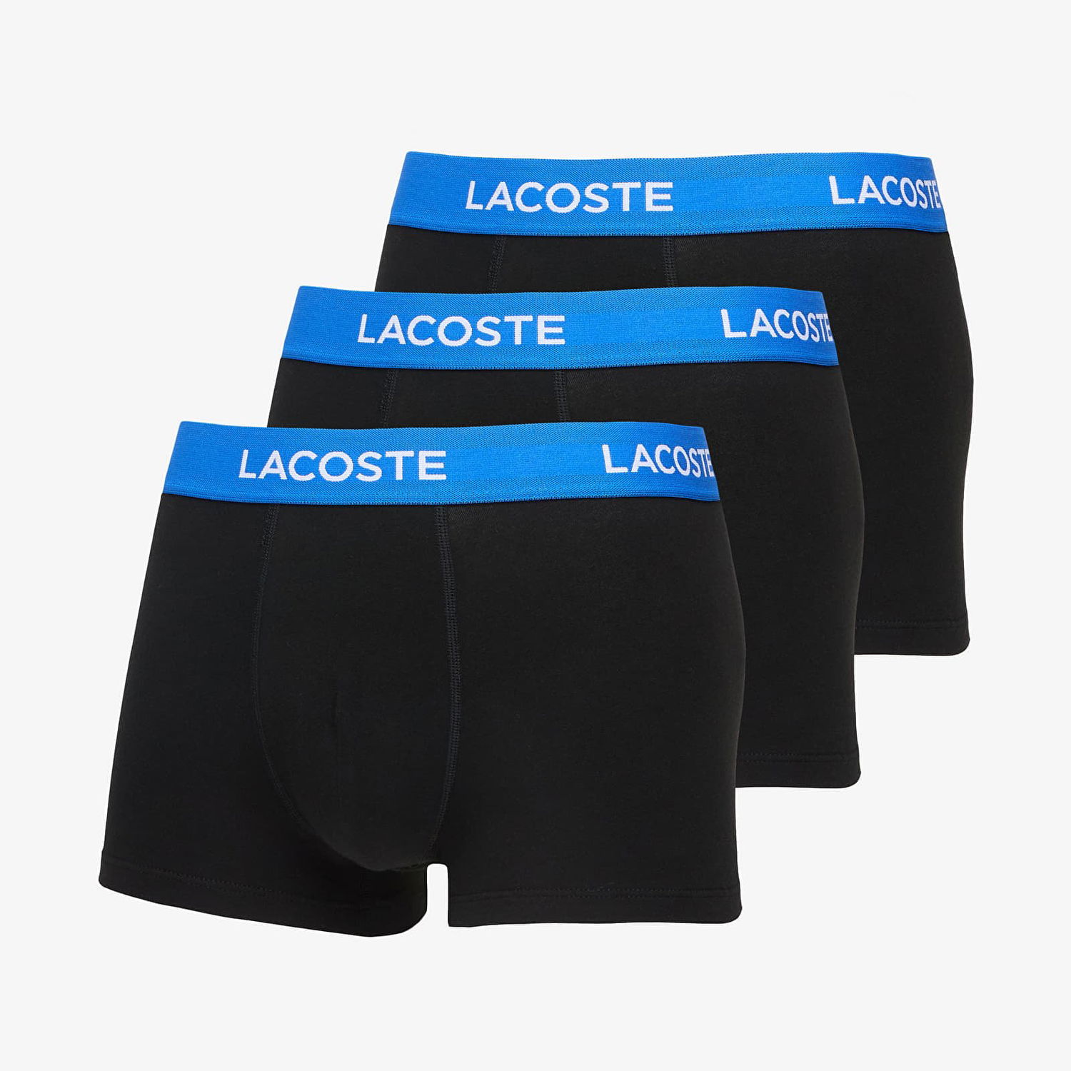 Boxerky Lacoste Boxers Trunk Black/ Marina Čierna | 5H8387 985, 0