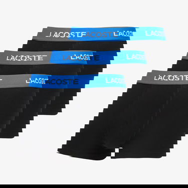 Boxerky Lacoste Boxers Trunk Black/ Marina Čierna | 5H8387 985, 0