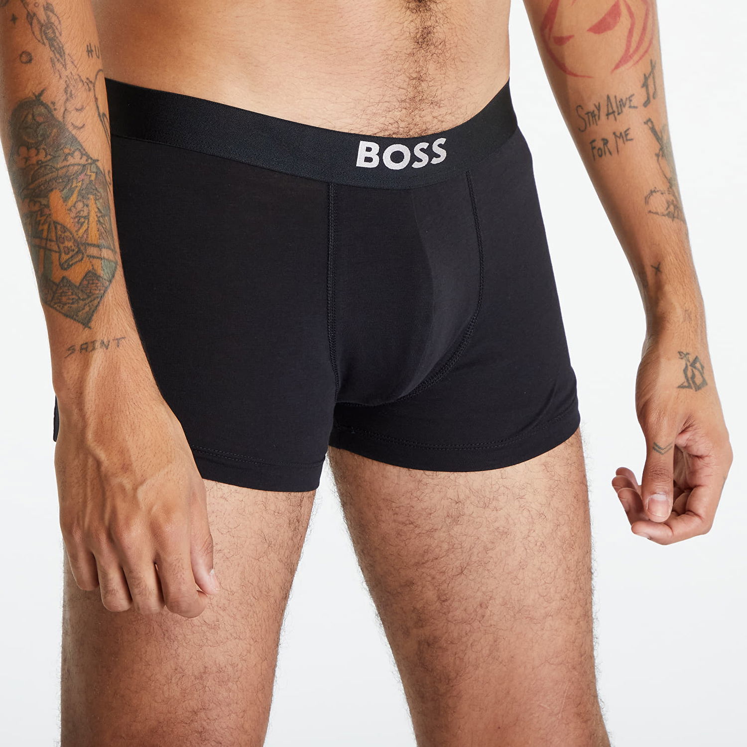 Tričko BOSS T-Shirt Rn & Trunk Gift Black Čierna | 50499659-001, 1