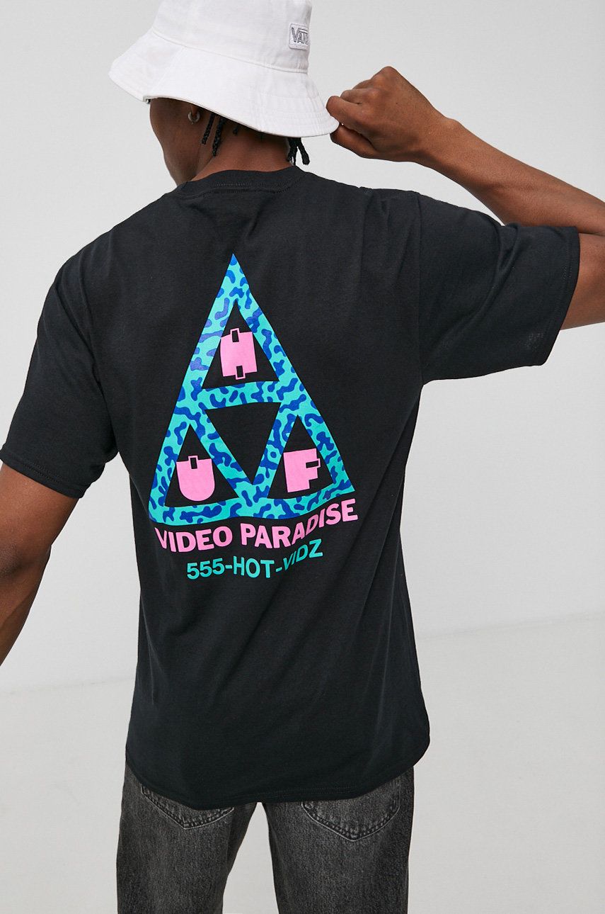 Tričko HUF Video Paradise TT T-Shirt Čierna | ts01411, 0