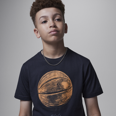 Tričko Jordan Kids' Game of Flight Graphic T-Shirt Čierna | HV7986-045, 4