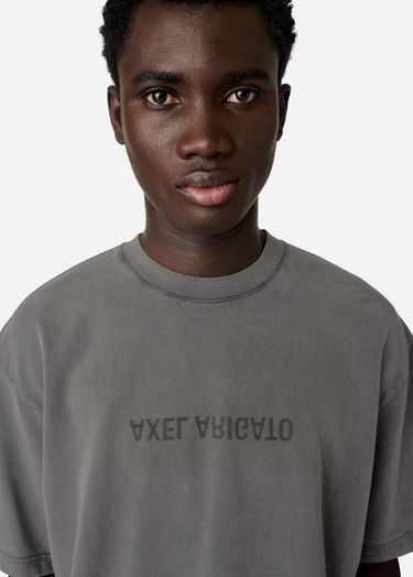 Tričko AXEL ARIGATO Distort Graphic T-Shirt Šedá | A3118002, 7