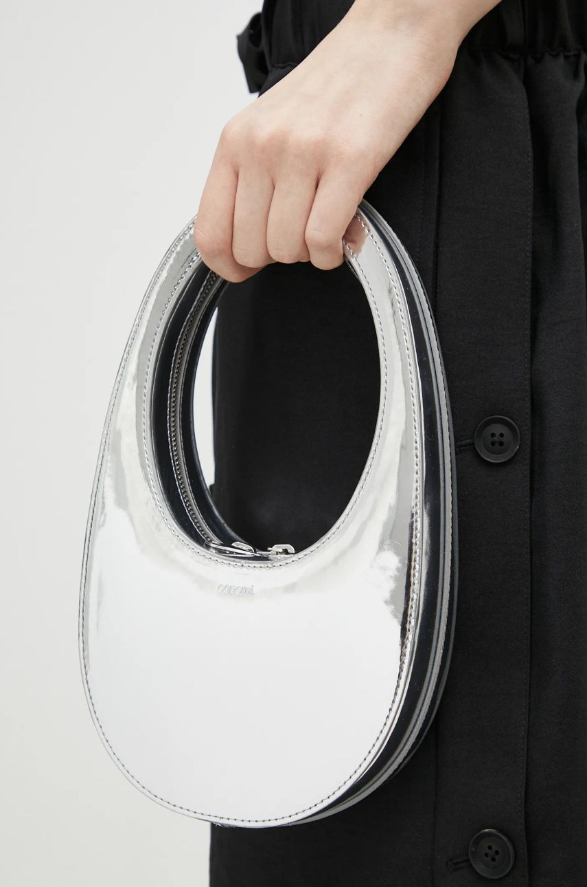 Kabelka Coperni Mini Swipe Bag Metalická | COPBA01BIS452, 0