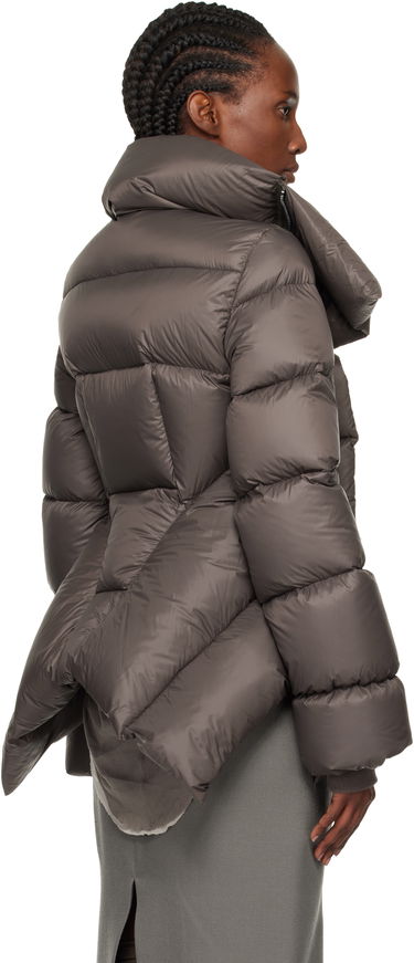 Prešívaná bunda Rick Owens Concordians Naska Duvet Down Jacket Hnedá | RP02E4746 NPD3, 2