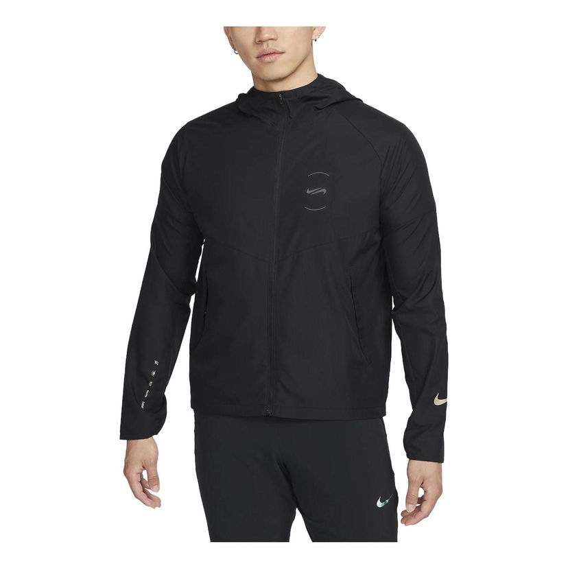 Vetrovka Nike Repel Miler Running Jacket Čierna | FN7285-010