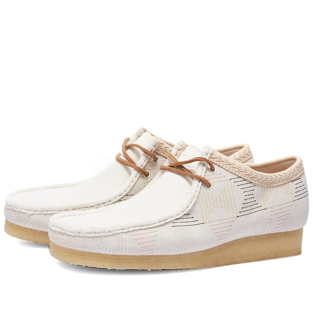 Tenisky a topánky Clarks Originals Wallabee Biela | 26165014, 0