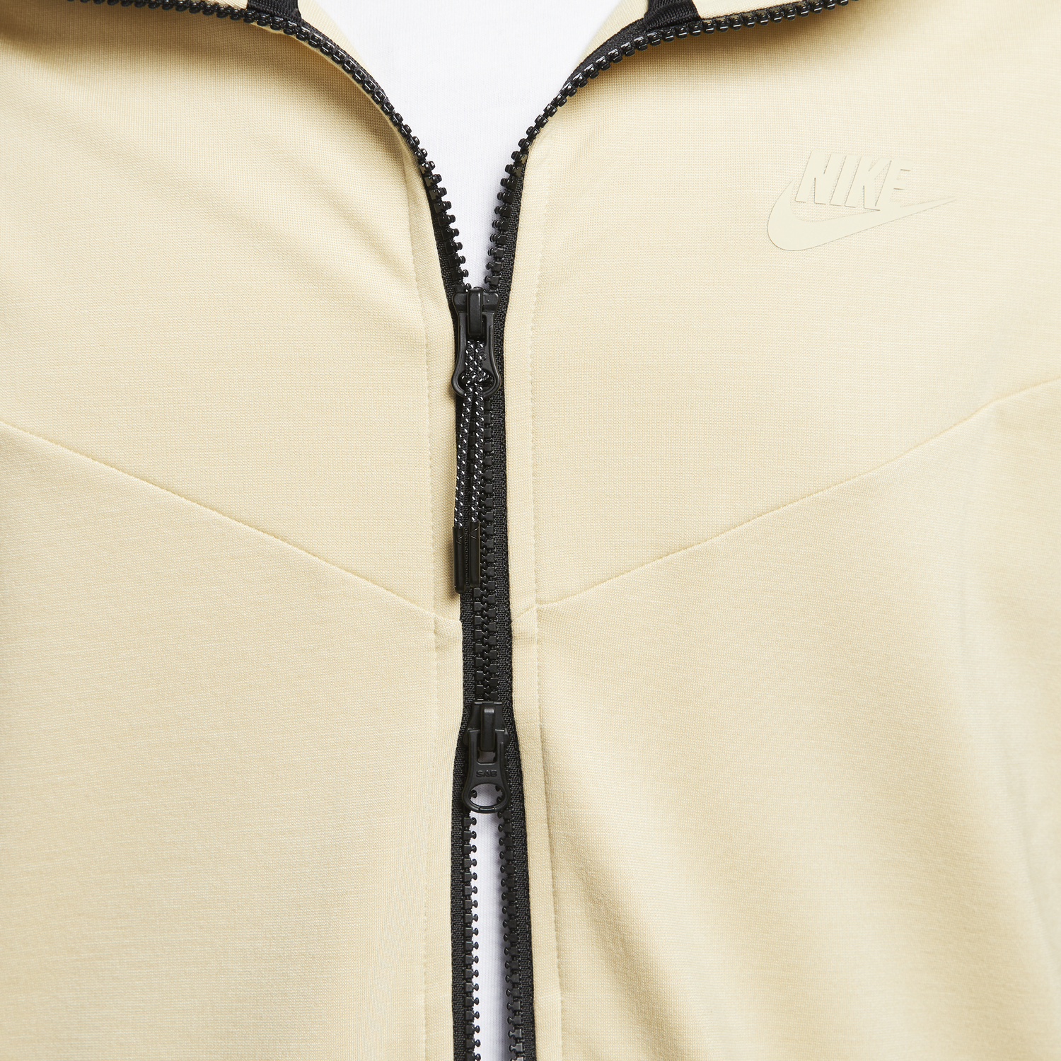Mikina Nike Sportswear Tech Fleece Lightweight Full-Zip Hoodie Béžová | DX0822-783, 1