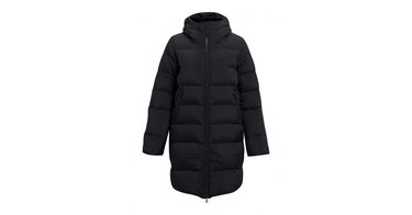 Prešívaná bunda Under Armour Longline Hooded Puffer Jacket Čierna | 1364899-001, 1
