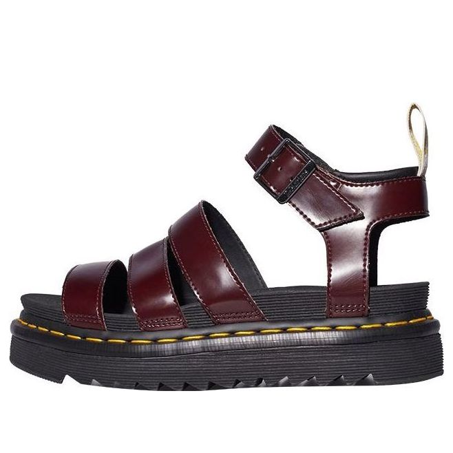 Tenisky a topánky Dr. Martens Blaire Platform Sandals Červená | 23807600