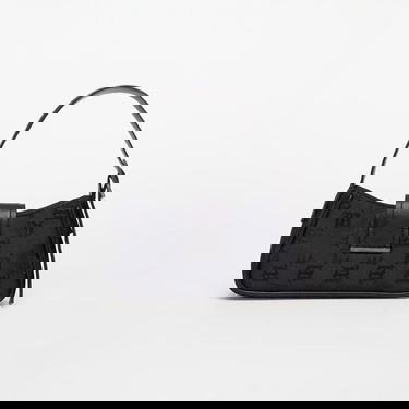 Kabelka MISBHV Nylon Monogram Shoulder Bag Mini Čierna | 122A404, 3