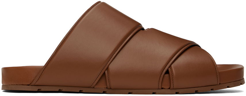 Tenisky a topánky Bottega Veneta Bridge Mule Sandals "Brown" Hnedá | 754187 VBSL0, 0