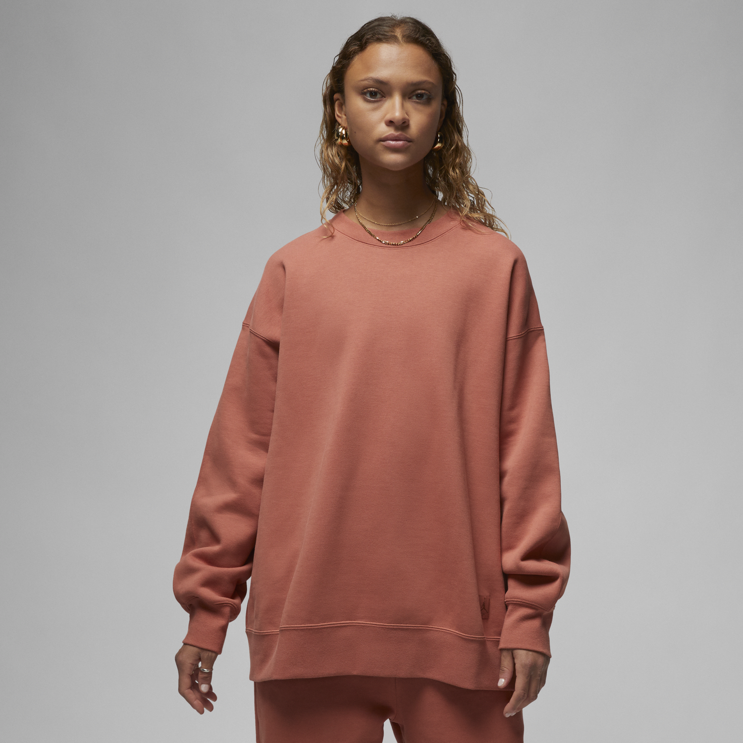 Sveter Jordan Flight Fleece Ružová | FB5116-810, 0