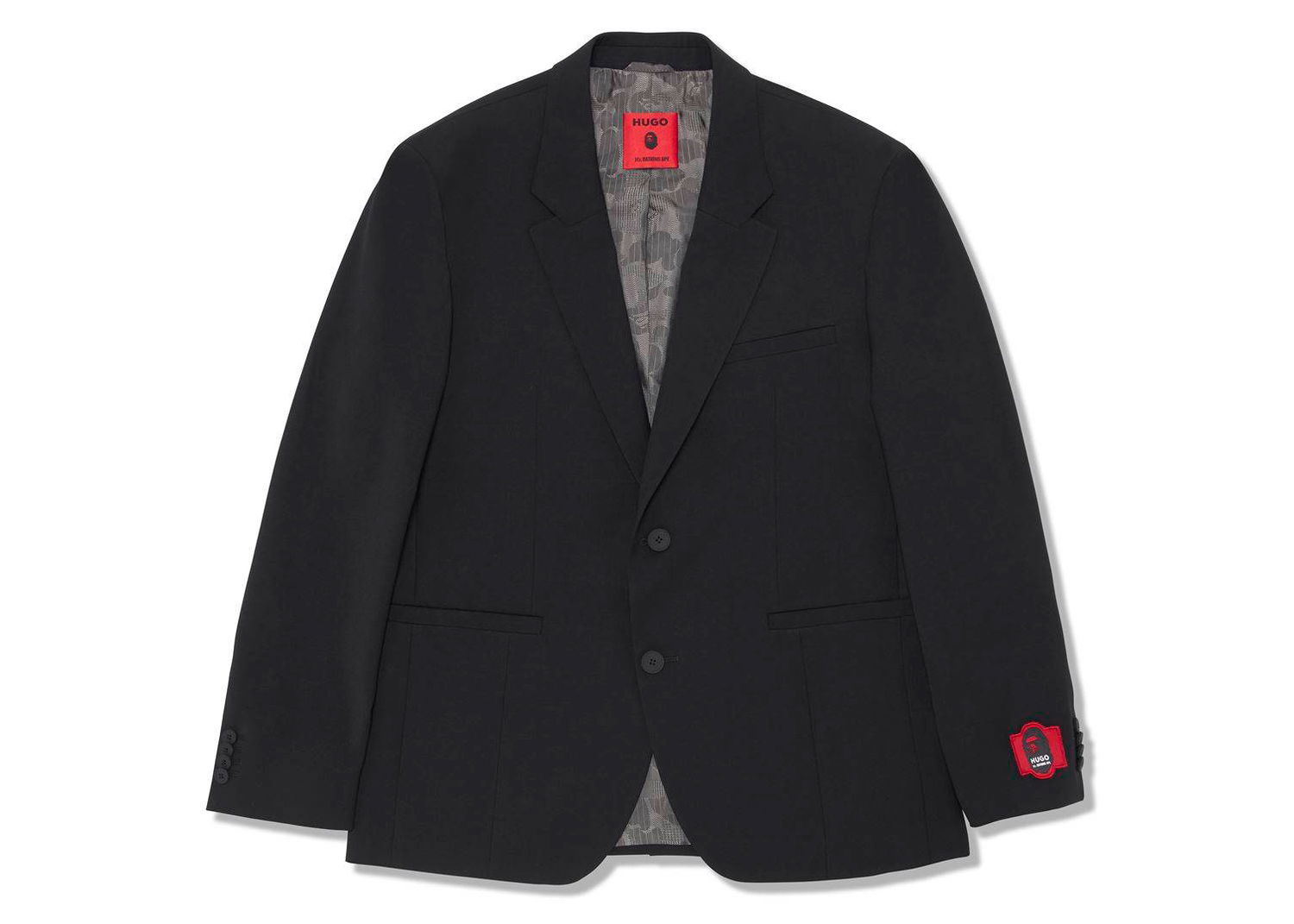 Bunda BAPE BAPE x Hugo Jacket Black Čierna | 7I23-142-902, 0