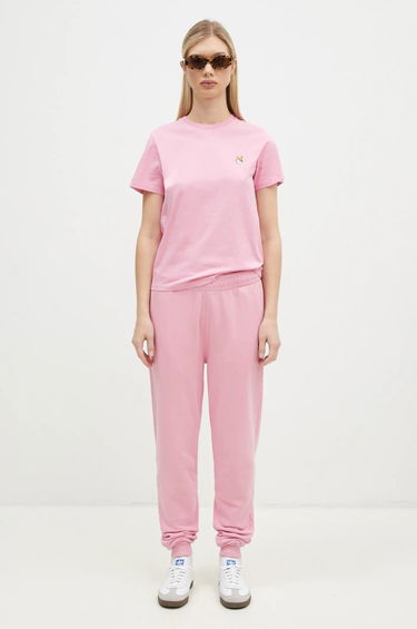 Tepláky MAISON KITSUNÉ Fox Head Patch Sweatpants Ružová | MW01109KM0001, 4