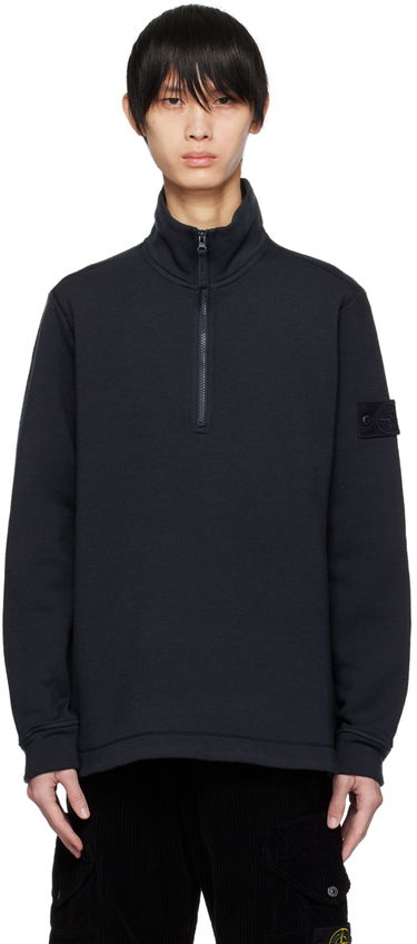 Mikina Stone Island Ghost Piece Sweatshirt Čierna | 7915631F3, 0