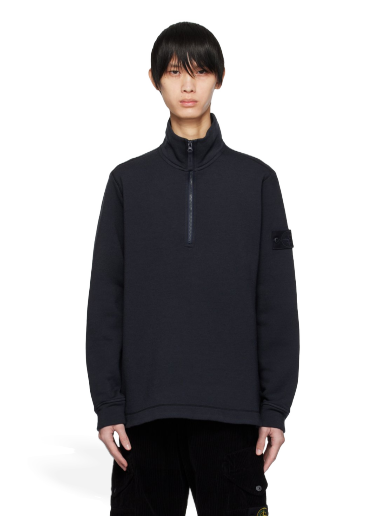 Mikina Stone Island Ghost Piece Sweatshirt Čierna | 7915631F3