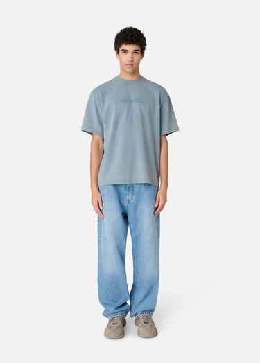 Tričko AXEL ARIGATO Distort Graphic T-Shirt Modrá | A3118003, 4