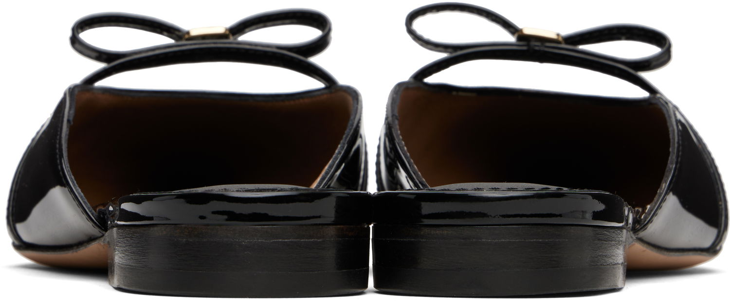 Doplnky FERRAGAMO Ferragamo Giulye Mini Bow Slippers Čierna | 781112, 1