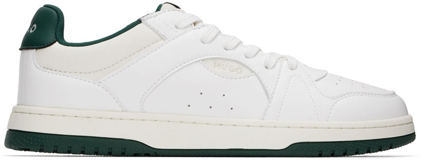 Tenisky a topánky BOSS Faux-Leather Biela | 50529896, 0
