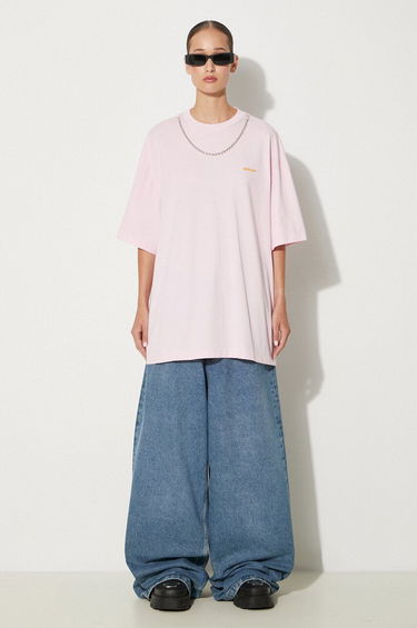 Džínsy Ambush High Waist Baggy Jeans Modrá | BWYB004F24DEN0024000, 1