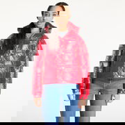 Tommy Jeans Shiny Hooded Badge Jacket