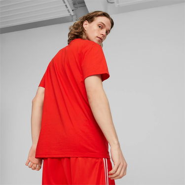 Tričko Puma Hoops Team Drycell Short Sleeve T-shirt Červená | 676643-04, 4