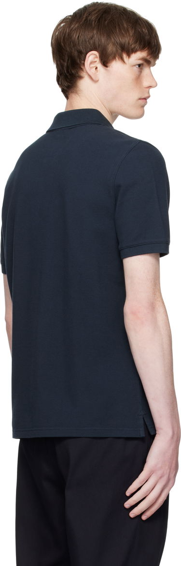 Polo tričko MAISON KITSUNÉ Maison Kitsuné Fox Head Patch Regular Fit Polo Navy | PM00209KP0002, 2