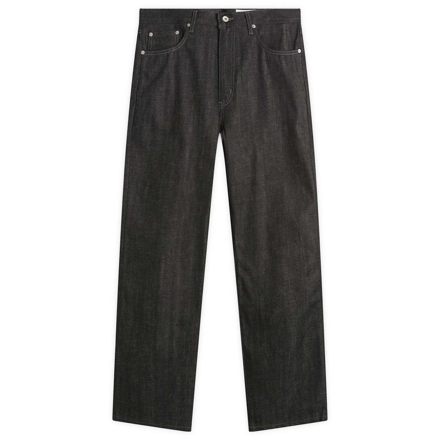 Džínsy Neighborhood Neighborhood Straight Leg Rigid Selvedge Denim Jeans Čierna | 252XBNH-PTM02-BLK, 1