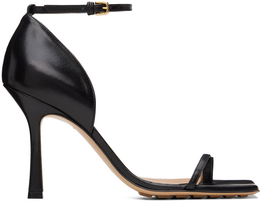 Tenisky a topánky Bottega Veneta Stretch Strap Heeled Sandals "Black" Čierna | 729742 VBSF0, 0