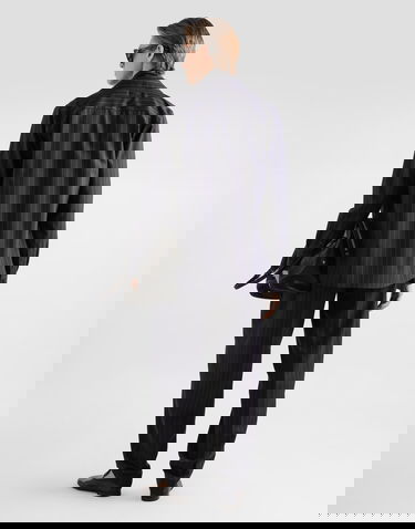 Košeľa Dolce & Gabbana Pinstripe Wool Shirt Navy | G5OD8ZFR23BS8052, 2