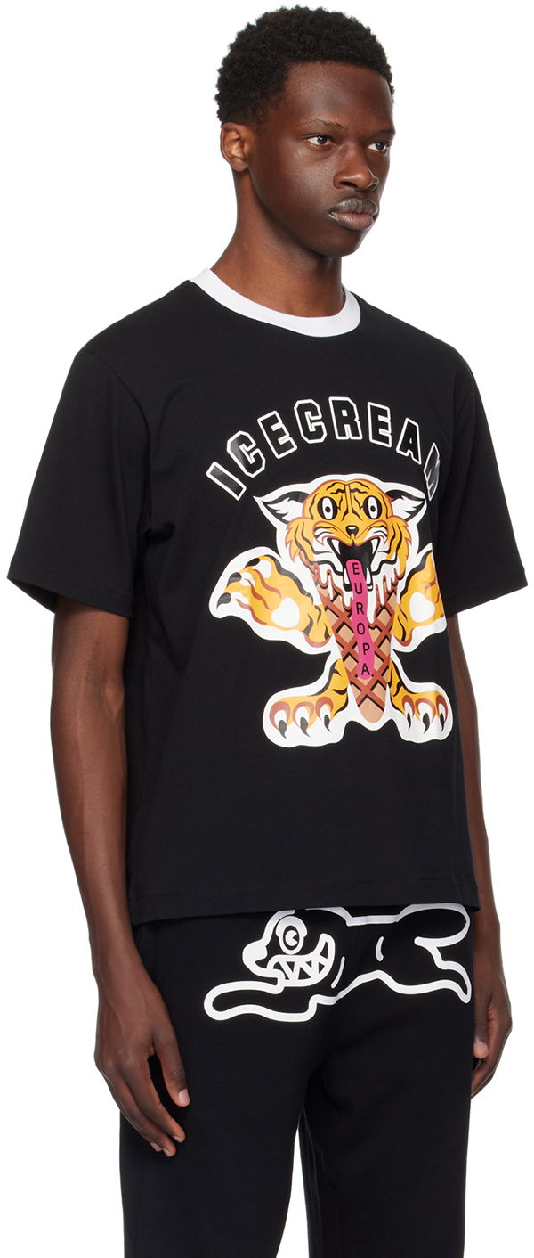 Tričko BBC IceCream ICECREAM Tiger Graphic T-Shirt Čierna | IC24237, 1