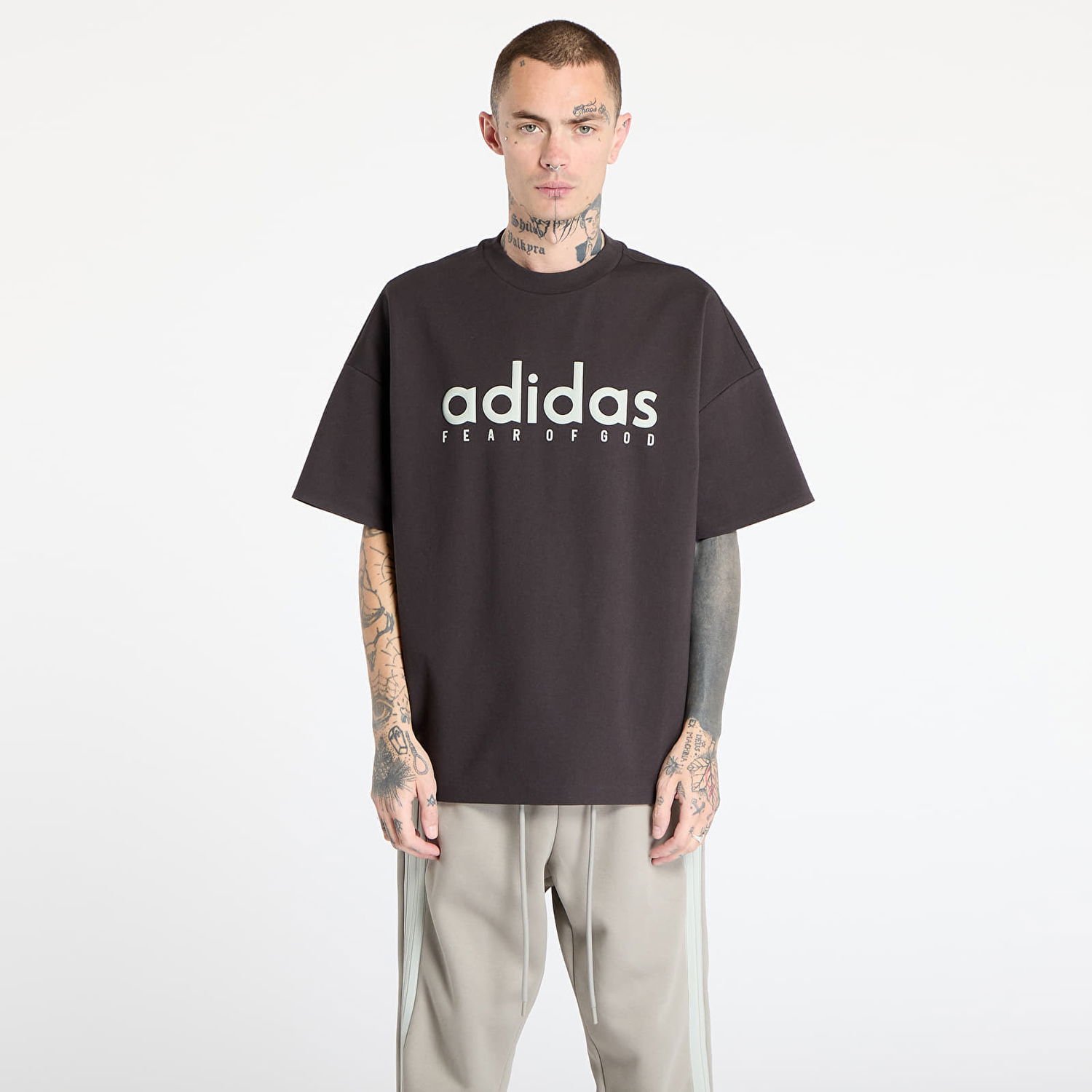 Tričko adidas Originals adidas x Fear Of God Athletics Quickdry Tee Hnedá | JZ4893, 0