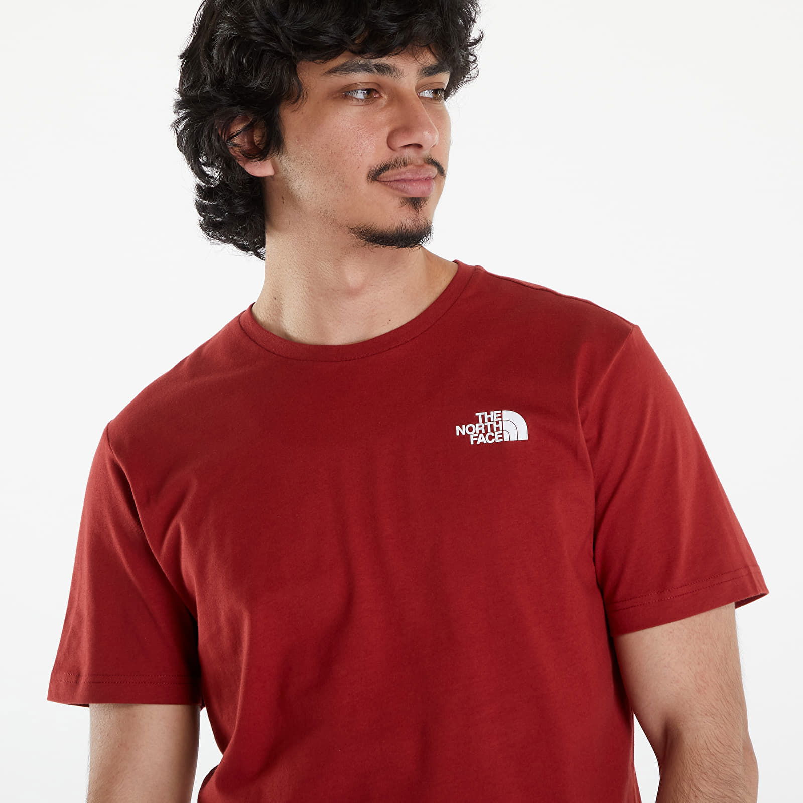 T-Shirt S/S Redbox Tee Iron Red