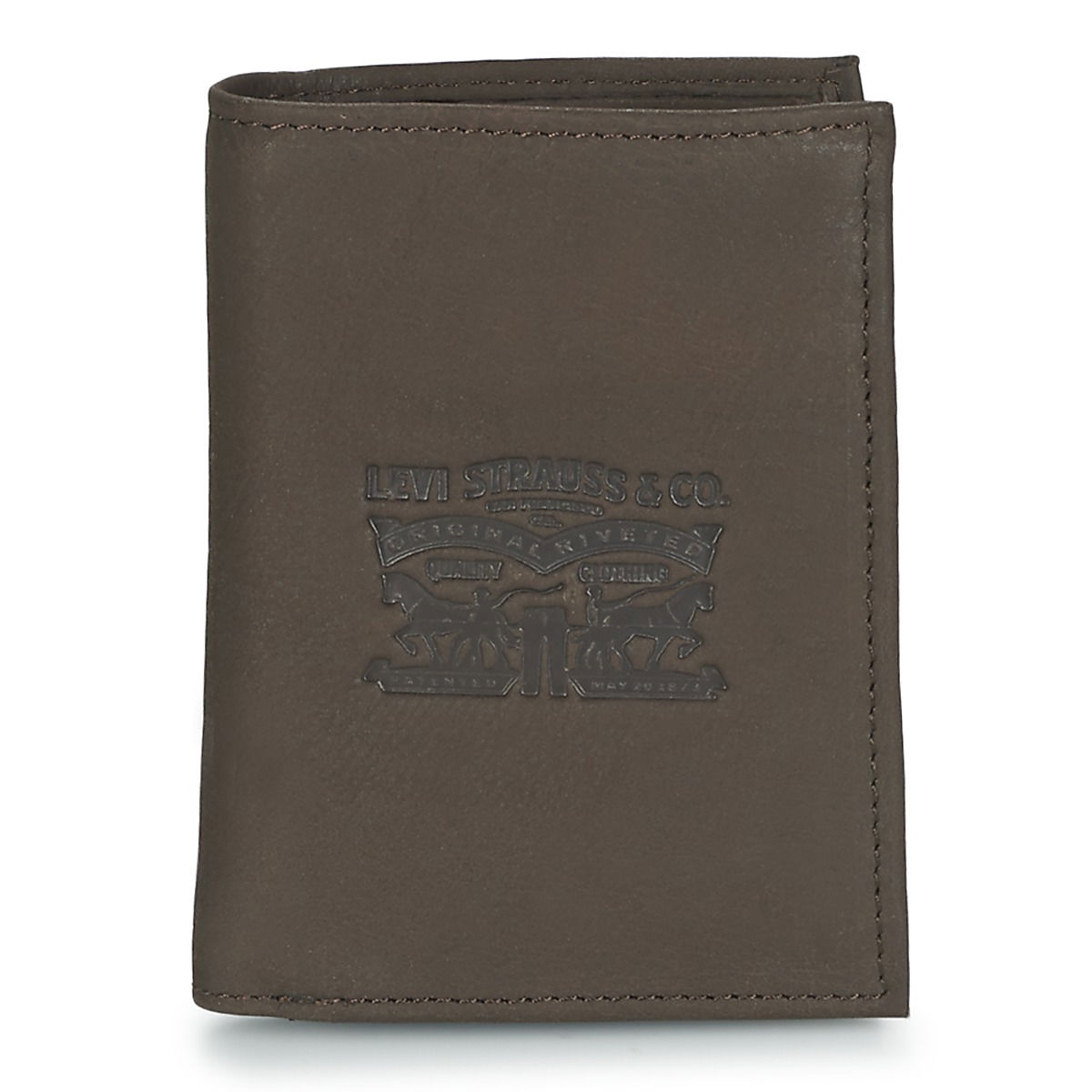 Peňaženka Levi's VINTAGE TWO HORSES VERTICAL WALLET Hnedá | 222543-4-29, 0
