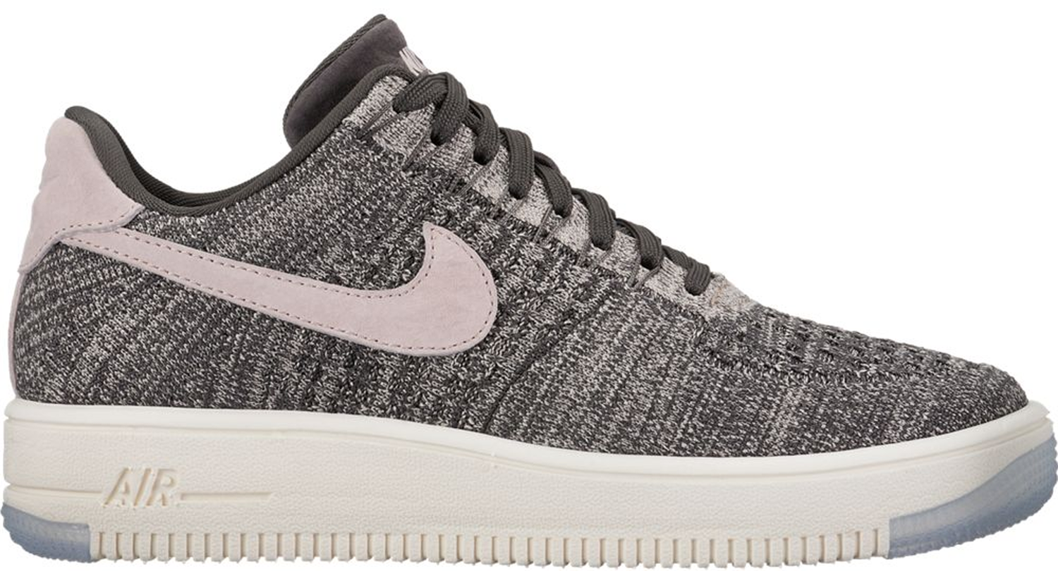 Tenisky a topánky Nike Air Force 1 Flyknit Low Midnight Fog Silt Red W Šedá | 820256-008, 0