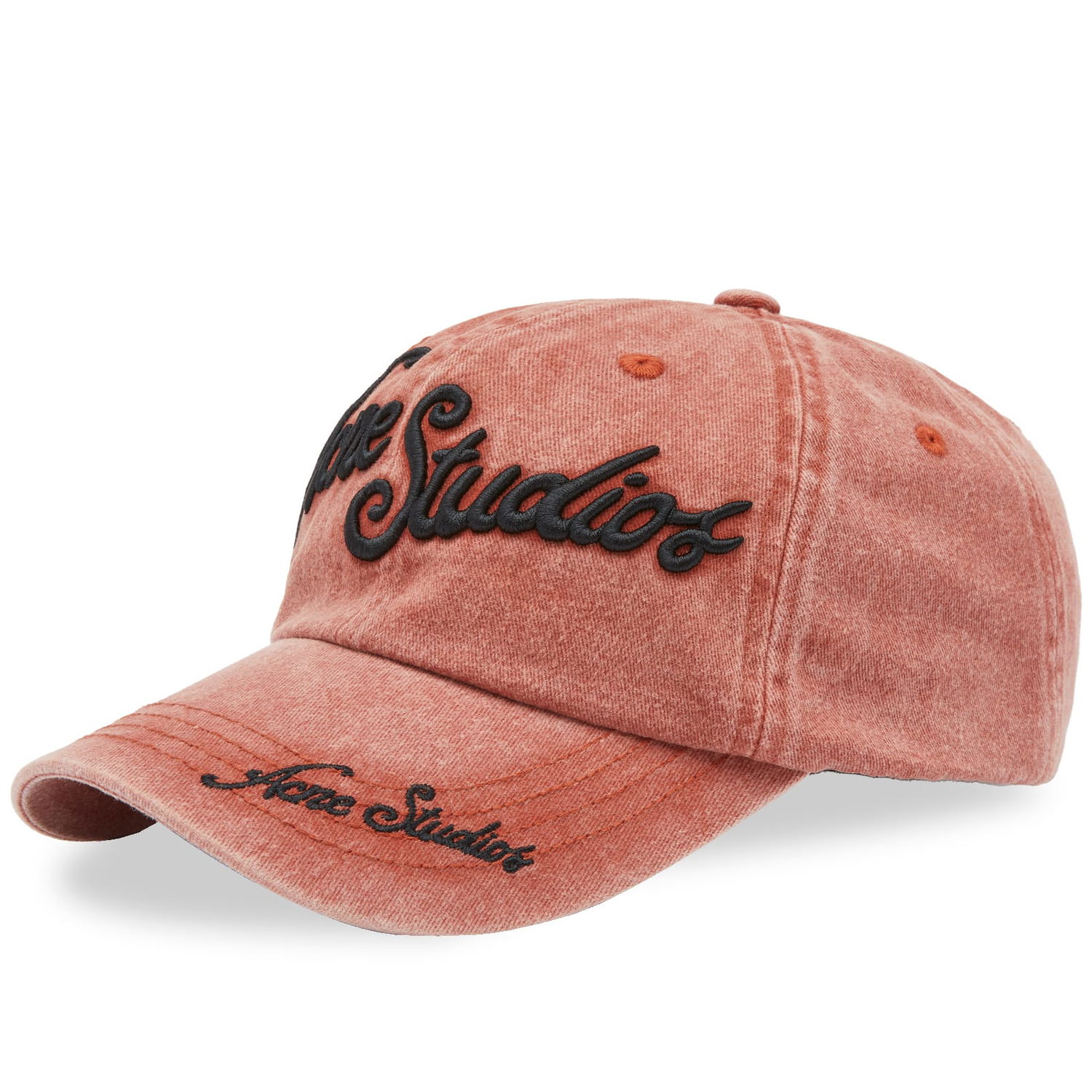 Šiltovka Acne Studios Carliy Tourist Logo Cap Červená | C40326-ALK, 0